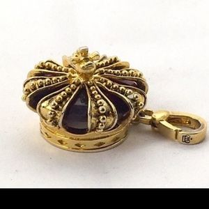 Juicy Couture  vintage crown charm